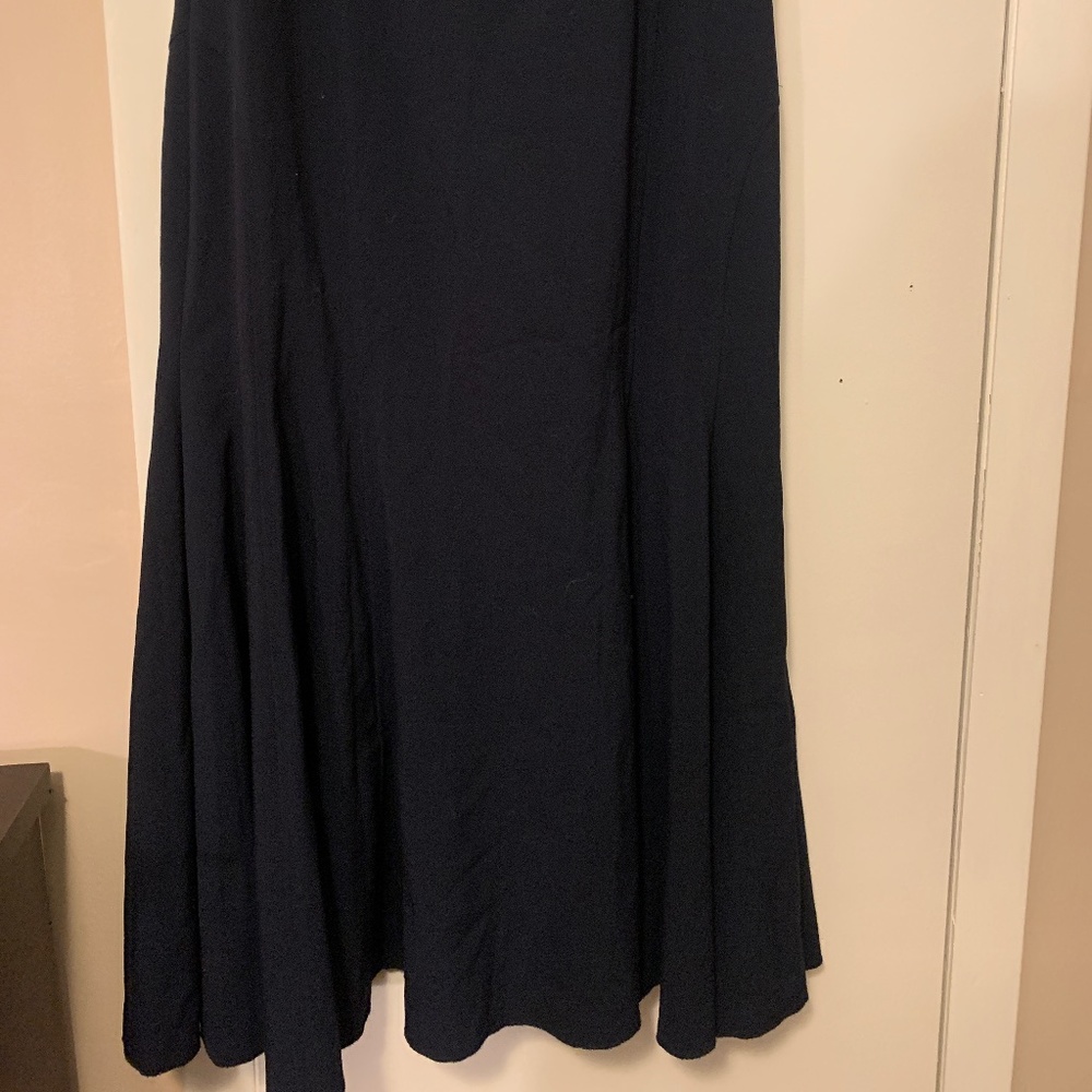 Women’s Navy Long Skirt
